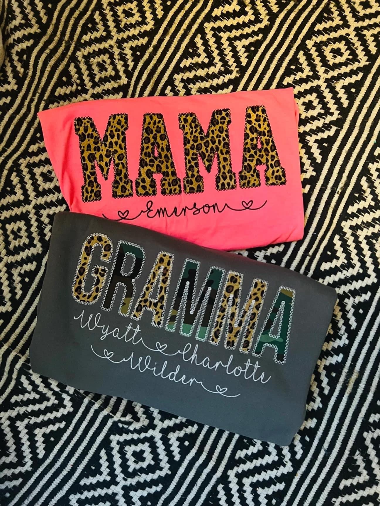 Custom Name Embroidery