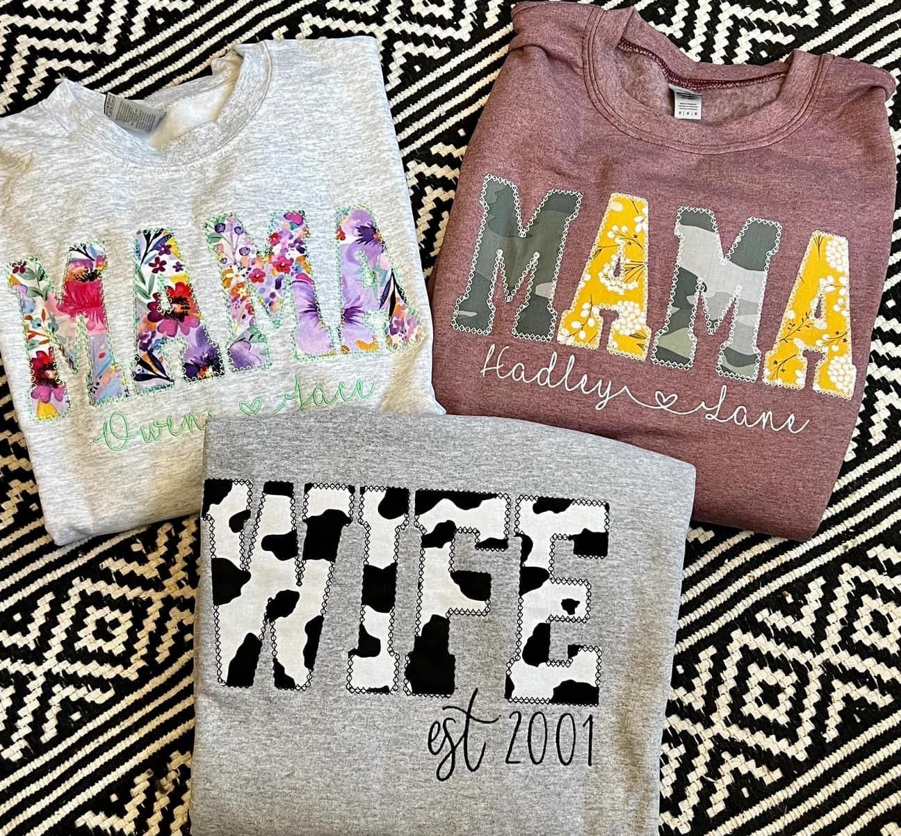 Custom Name Embroidery
