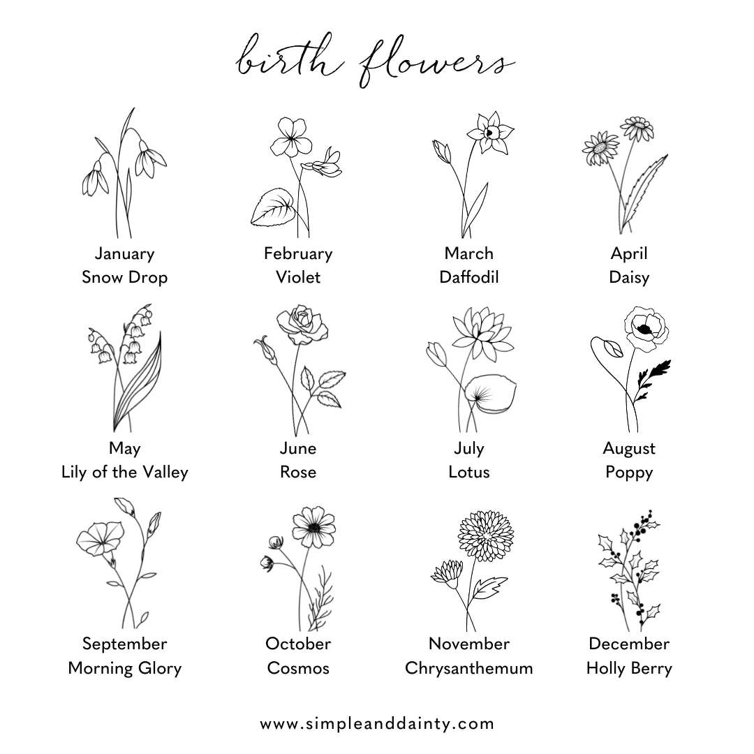 The Birth Flower Bouquet
